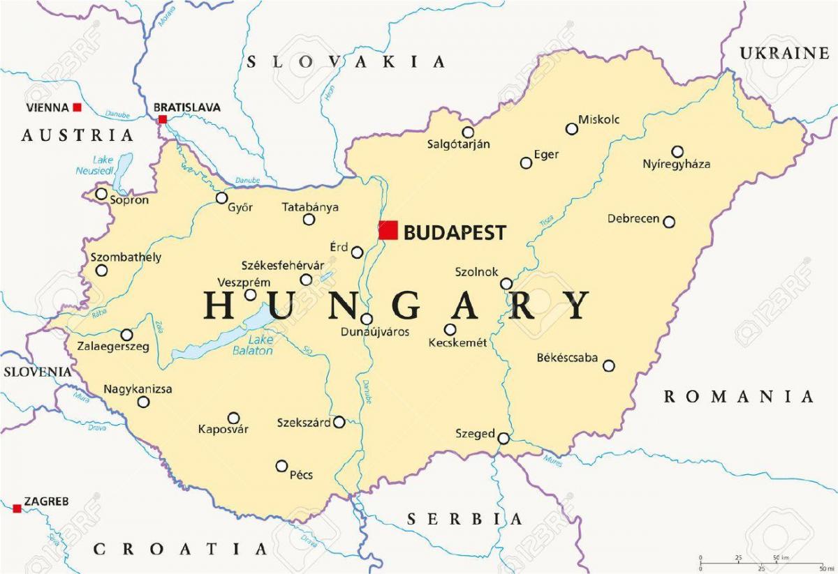 budapest ubicación mapa del mundo