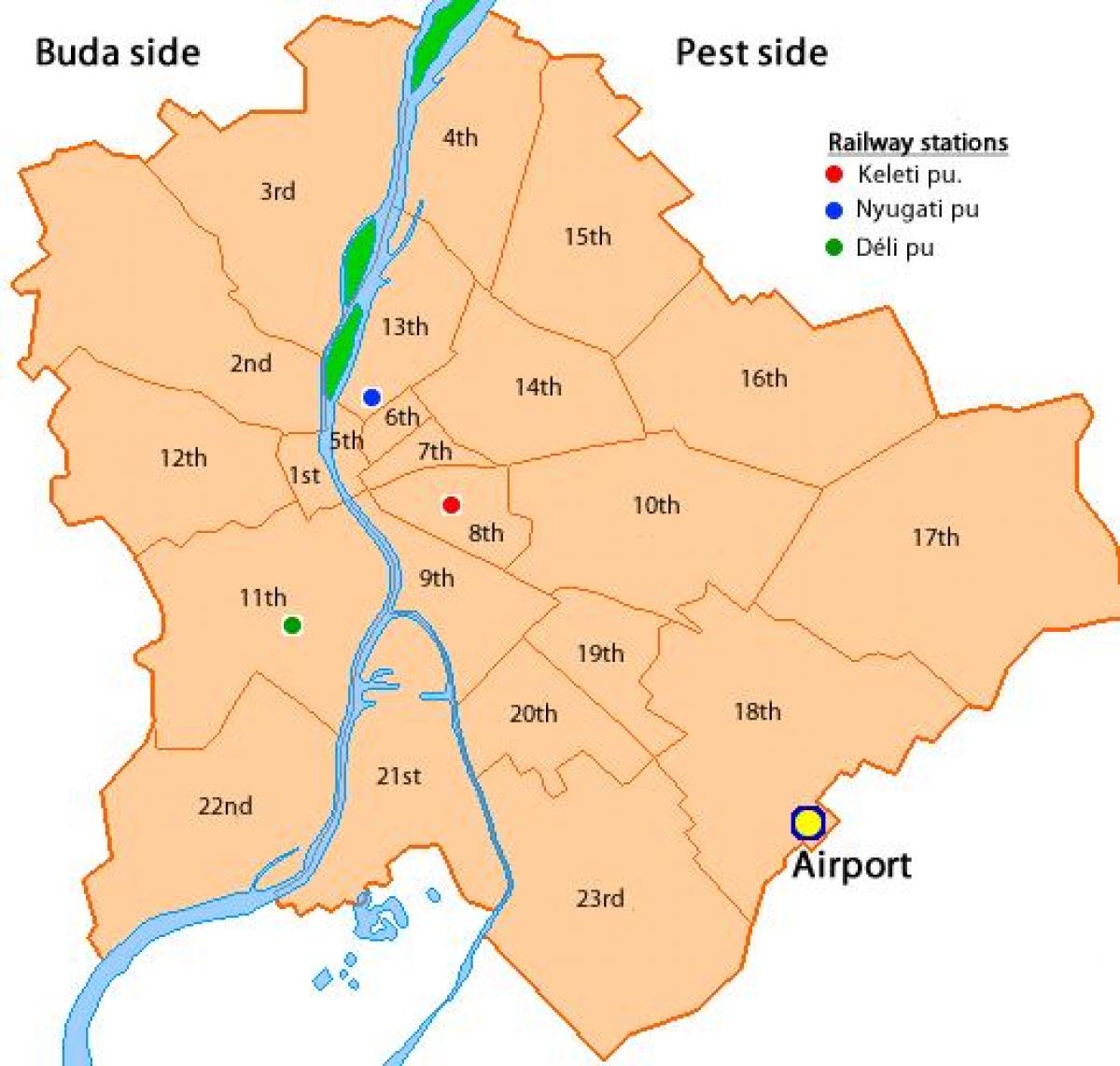 budapest distrito 8 mapa