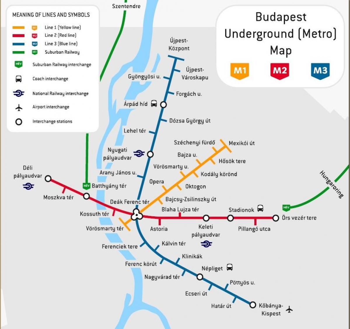 budapest mapa de la estación de tren