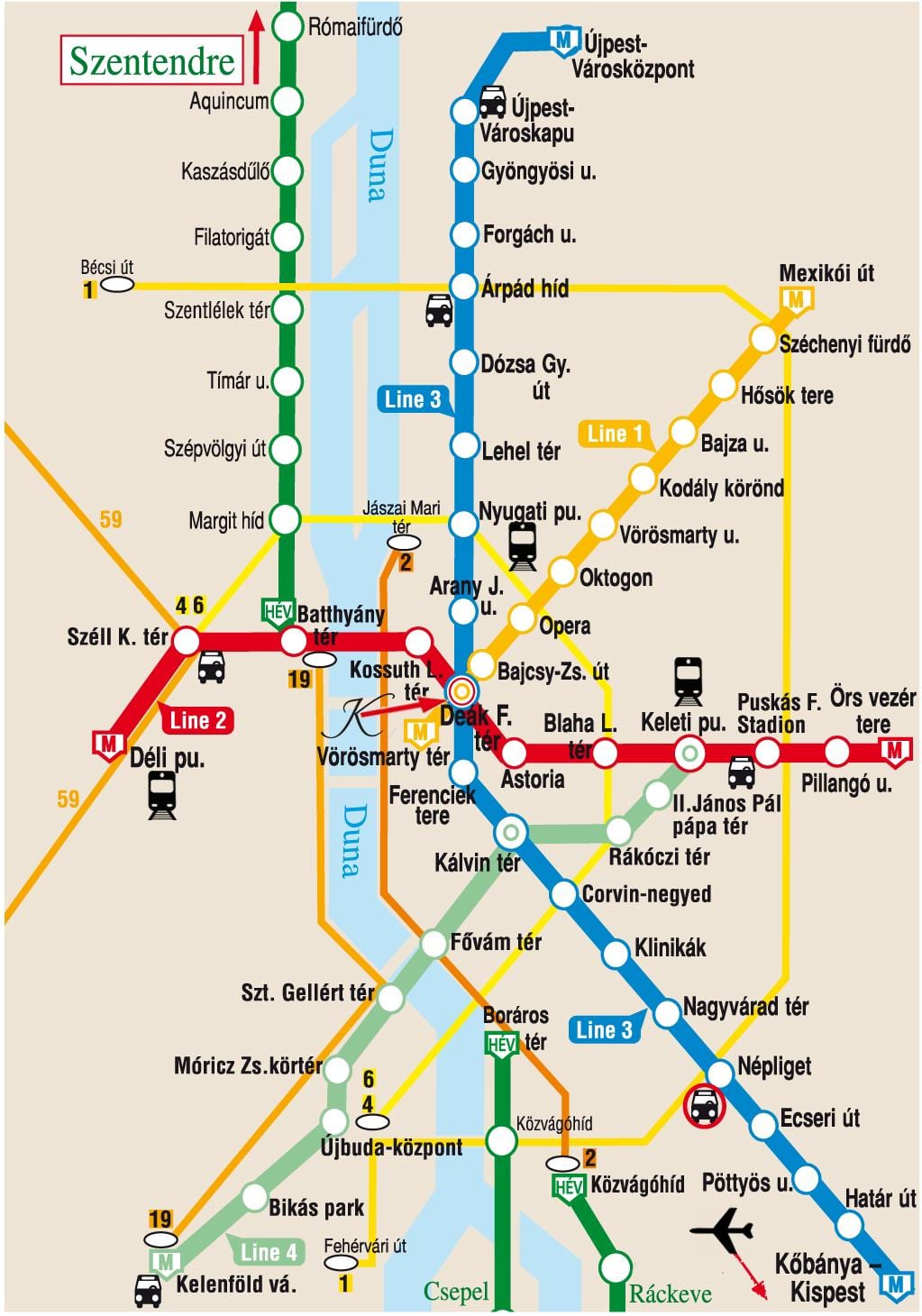 estación de keleti mapa de budapest