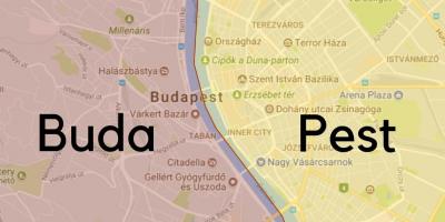 Budapest barrios mapa