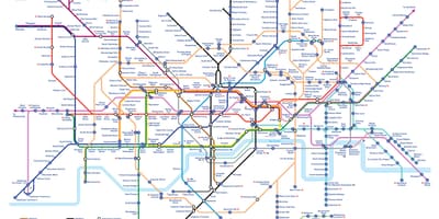 Mapa del metro de budapest